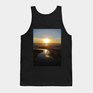 Reflections on Yachats Beach Tank Top